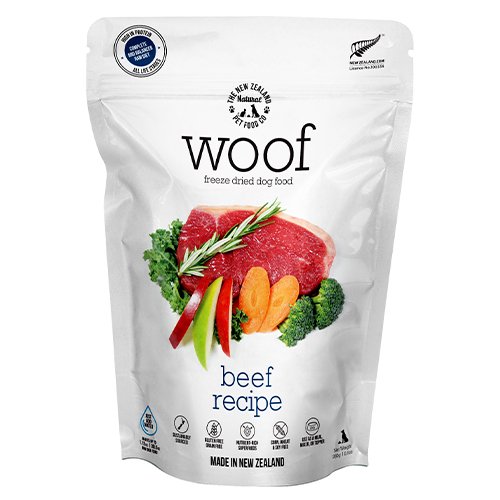 【WOOF】ワフ　フリーズドライドッグフード　ビーフ