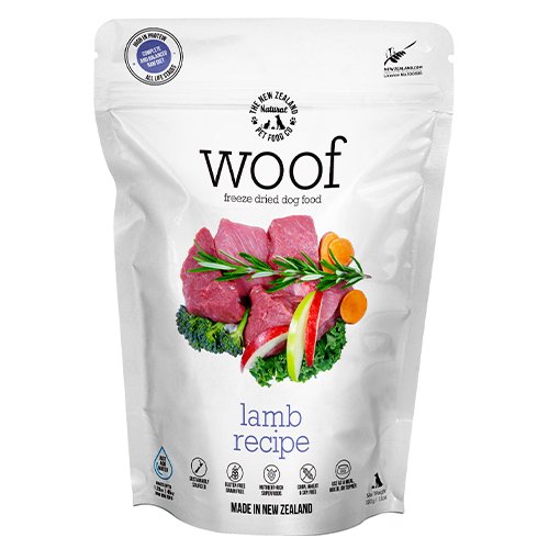 【WOOF】ワフ　フリーズドライドッグフード　ラム