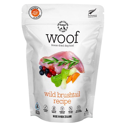 【WOOF】ワフ　フリーズドライドッグフード　ワイルドブラッシュテイル