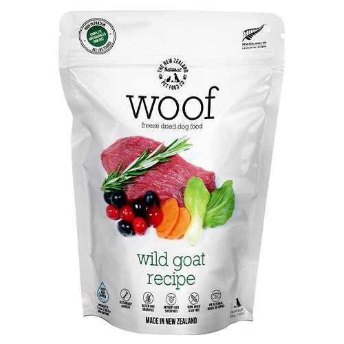 【WOOF】ワフ　フリーズドライドッグフード　ワイルドゴート