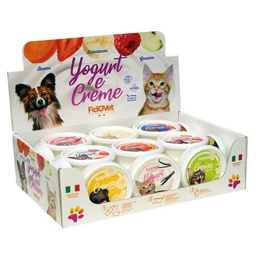 【FidOVet】フィドベット　ヨーグルト＆デザート　ディスプレイBOX（12種×2個入）