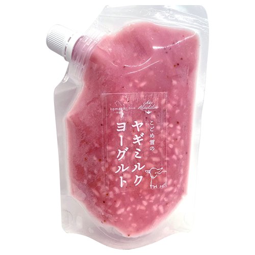 ［冷凍］【komachi-na-】こまちな　フロム シェ・アラジン　こごめ雪のヤギミルクヨーグルト　いちご