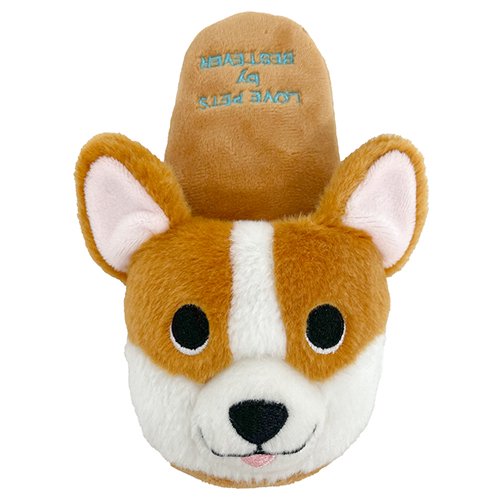 【LOVE PETS by BESTEVER】ラブペッツバイベストエバー　スリッパトイ　コーギー