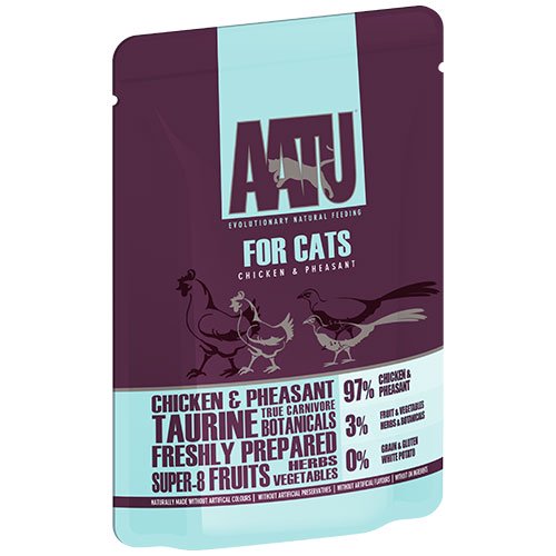 【AATU】FOR CATS / アートゥー　フォーキャット　チキン＆キジ（総合栄養食）＜85g＞