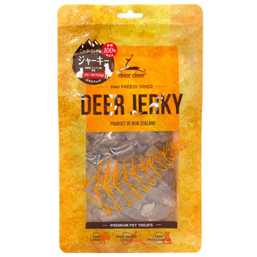 【dear deer】DEAR DEER ジャーキー 40g 袋入り (猫・犬用） [ディアディア]