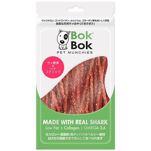 【BokBok】ボクボク　サメ軟骨＆ツナスティック
