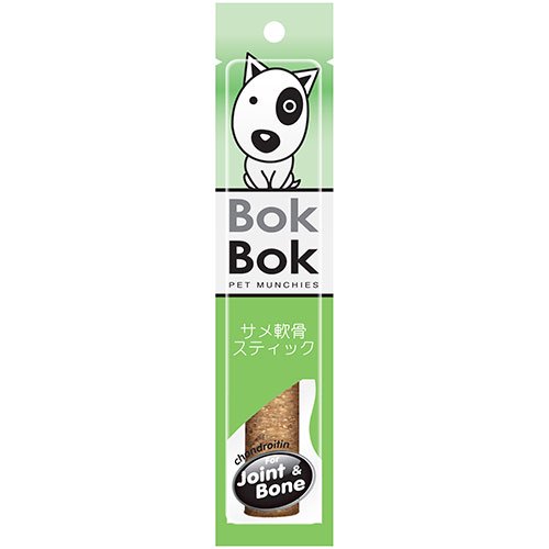 【BokBok】ボクボク　ジャイアント・サメ軟骨スティック 1本タイプ