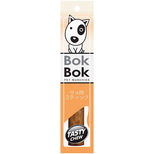 【BokBok】ボクボク　ジャイアント・サメ肉スティック 1本タイプ