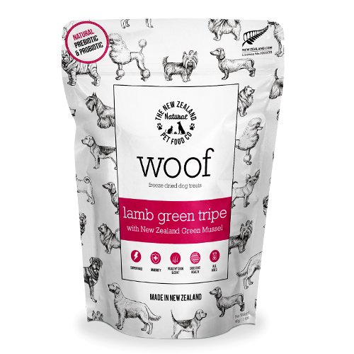 【WOOF】ワフ　ラムグリーントライプ with 緑イ貝
