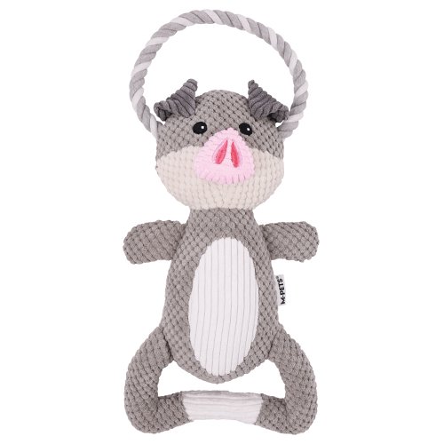 【M-PETS】エムペッツ　Chewtopia ECOドッグトイ　ブタ