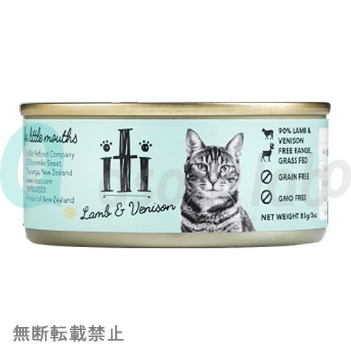 【 iti 】イティキャット　ラム＆ベニソン缶