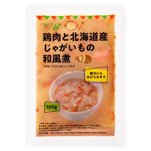 ［冷凍］【コミフデリ】鶏肉と北海道産じゃがいもの和風煮