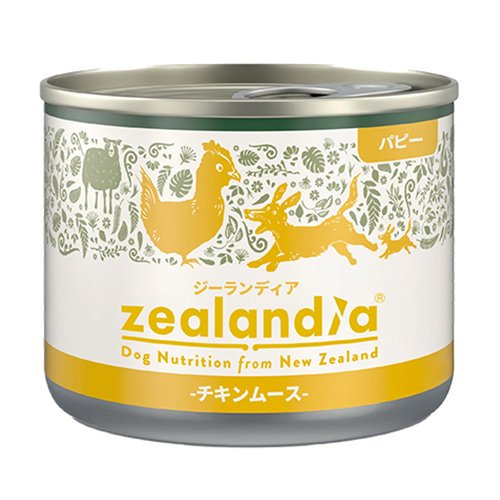 【zealandia】ジーランディア　パピー缶　チキンムース