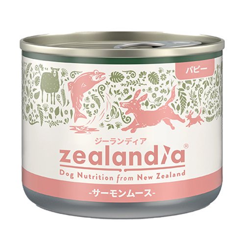 【zealandia】ジーランディア　パピー缶　サーモンムース