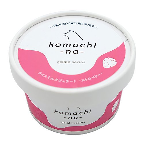［冷凍］【komachi-na-】こまちな　ライスミルクジェラート　ストロベリー