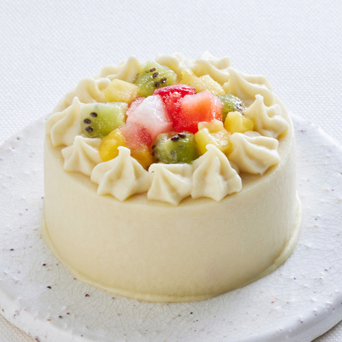 ［冷凍］【Per te Sweets】ペルテスイーツ　豆乳クリームと米粉のケーキ　さつまいも