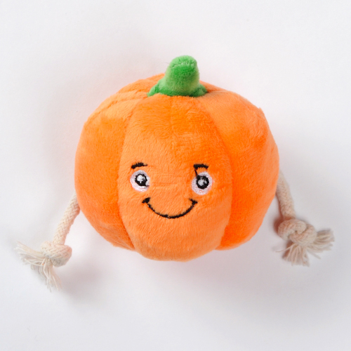 【V-PET】Catnip with Sound TOY　カボチャ