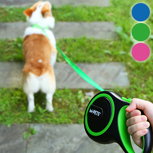 【M-PETS】エムペッツ　犬用伸縮リード