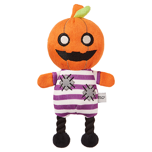 ［限定商品］【FAD+】ファッドプラス　プラッシュトイウィズロープ　ハロウィンパンプキン［dad-way（ダッドウェイ）］