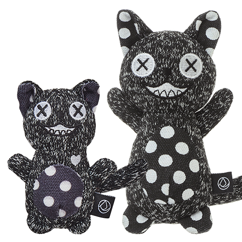 ［限定商品］【FAD】ファッド　アニマル・プラッシュトイ　ドット　キャット［dad-way（ダッドウェイ）］