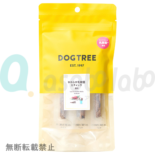 【DOGTREE】ドッグツリー　やわらか乳酸菌スティック　鹿肉