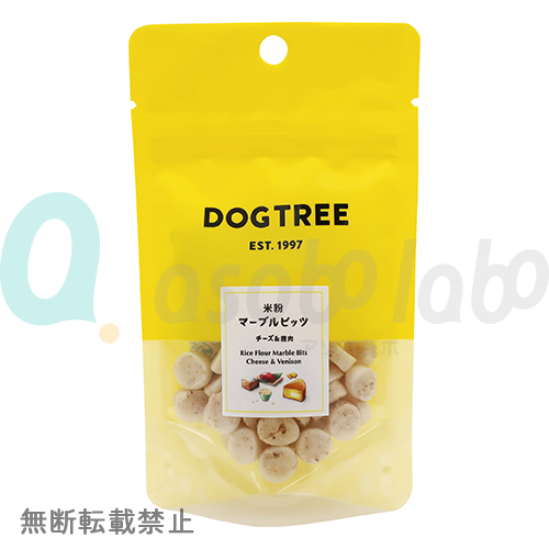 【DOGTREE】ドッグツリー　米粉マーブルビッツ　チーズ＆鹿肉
