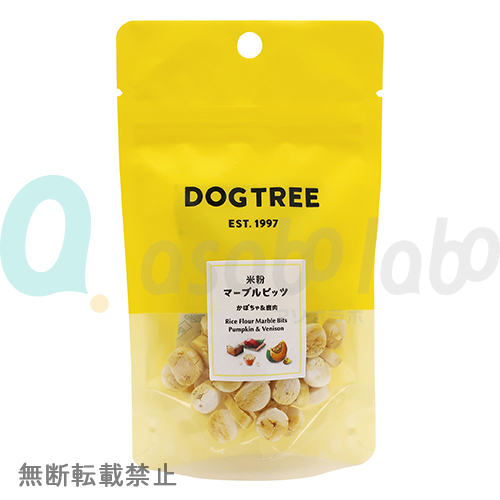 【DOGTREE】ドッグツリー　米粉マーブルビッツ　かぼちゃ＆鹿肉