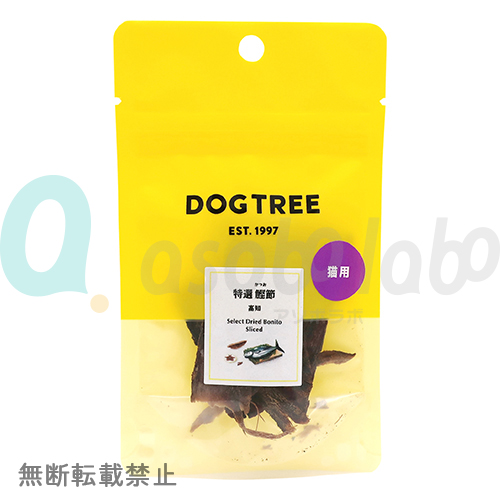 【DOGTREE】ドッグツリー　猫用 特選鰹（かつお）節 高知
