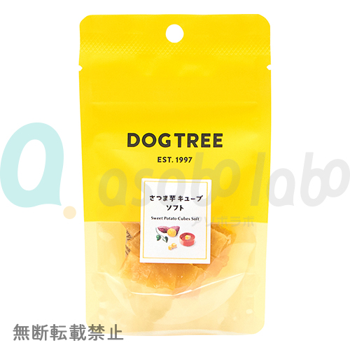 【DOGTREE】ドッグツリー　さつま芋キューブソフト