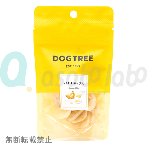 【DOGTREE】ドッグツリー　バナナチップス