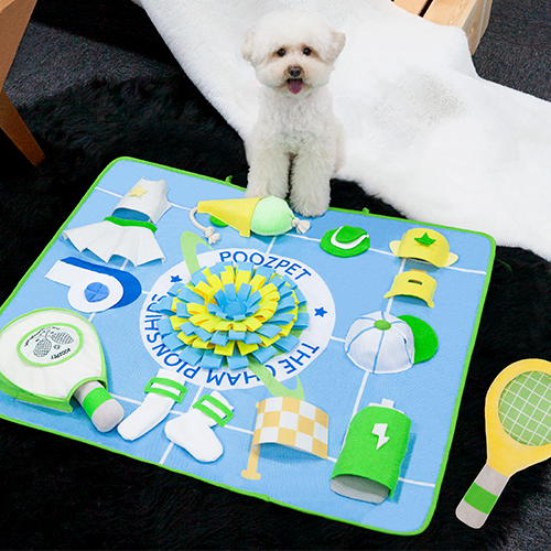 【Poozpet】Tennis Premium Snuffle Mat　プーズペット　テニスプレミアム　スナッフルマット