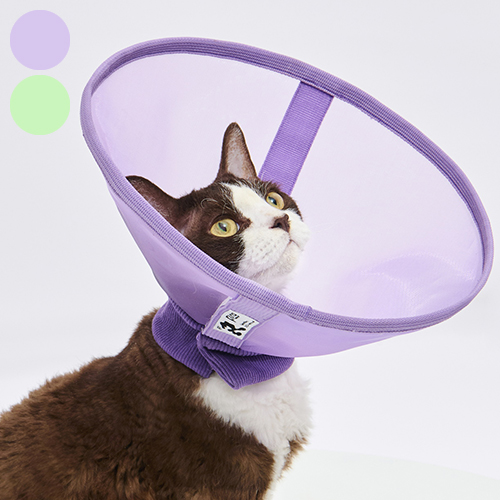 【purrre】BREATHABLE MESH ELIZABETHAN COLLAR / ピュア　メッシュエリザベスカラー
