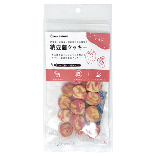 【DRS.CHOICE】ドクターズチョイス　納豆菌クッキー　いちご