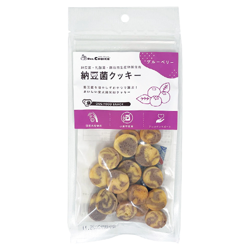 【DRS.CHOICE】ドクターズチョイス　納豆菌クッキー　ブルーベリー