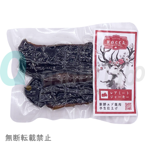 【ROCCA】ロッカ　レトルト　レアミートジャーキー（FOR DOG）