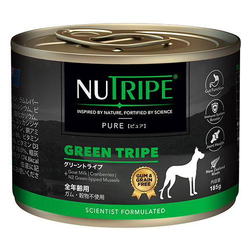 【NUTRIPE】ニュートライプ　ピュア　グリーントライプ　＜犬用＞