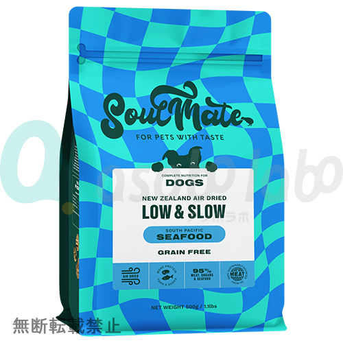 【SoulMate】DOG　エアドライフード　シーフード［ソウルメイト］