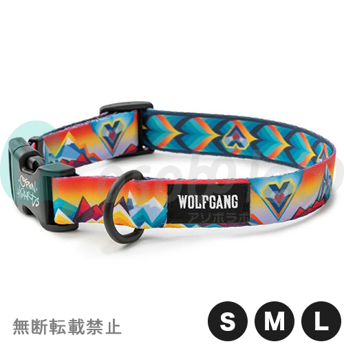 【WOLFGANG MAN & BEAST】MountainVibes Collar / マウンテンバイブス　カラー［ウルフギャングマン＆ビースト］