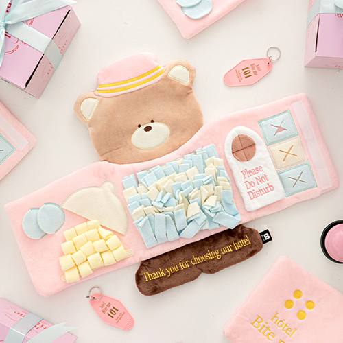 【BITE ME】バイトミー　ベルボーイくまノーズワークマット