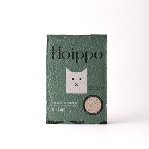【Hoippo】ホイッポ　自然由来もみ殻猫砂