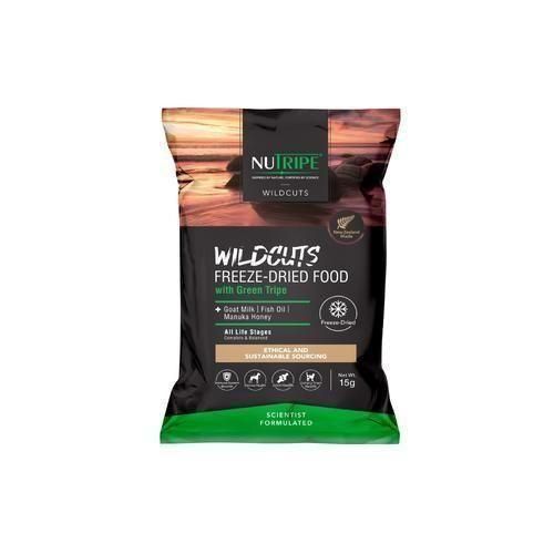 【NUTRIPE】ニュートライプ　ワイルドカット　フリーズドライ　ビーフwithグリーントライプ（ドッグフード）