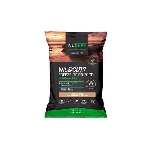 【NUTRIPE】ニュートライプ　キャット　ワイルドカット　フリーズドライ　フィッシュ＆ラムwithグリーントライプ