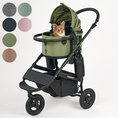 【AIRBUGGY FOR PET】DOME3 SMALL BLACK FRAME SET / エアバギーフォーペット　ドーム3　スモール　ブラックフレームセット