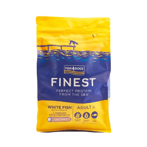 【FISH4DOGS】FINEST　フィッシュフォードッグ　ファイネスト　オーシャンホワイトフィッシュ（総合栄養食）400g / 1.5kg / 3kg / 6kg / 12kg
