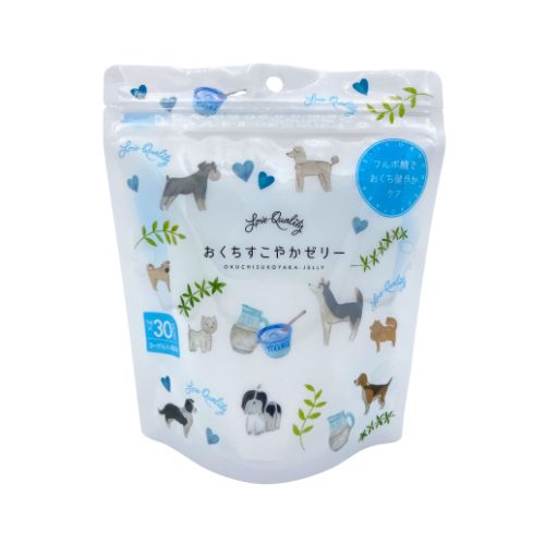 【LoveQuality】ラブクオリティ　おくちすこやかゼリー（ヨーグルト風味）