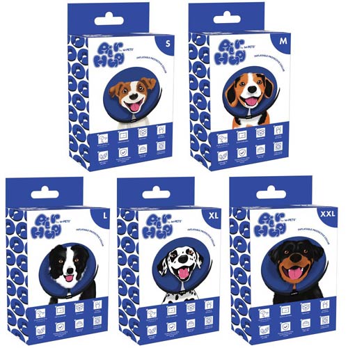 【M-PETS】エムペッツ　FAIR HUGインフレータブルカラー＜5サイズ＞