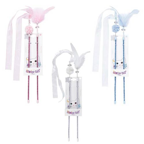 【M-PETS】エムペッツ　MOONCAT Wand Set NEBULA PUFF&GALACTIC PLUME 2本入 ＜全3色＞