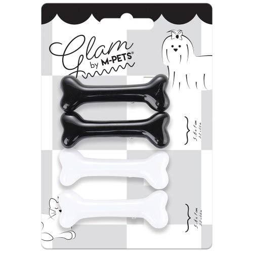 【M-PETS】エムペッツ　GLAMヘアーアクセサリー CLIP ボーン