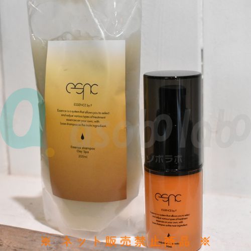 【ESSENCE】エッセンスシャンプー クレイスパ 6モイストメモリー 希釈ポンプセット