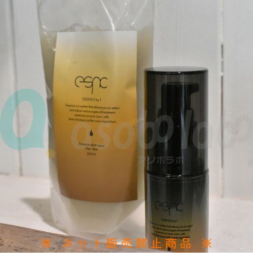 【ESSENCE】エッセンスシャンプー クレイスパ 7セント 希釈ポンプセット